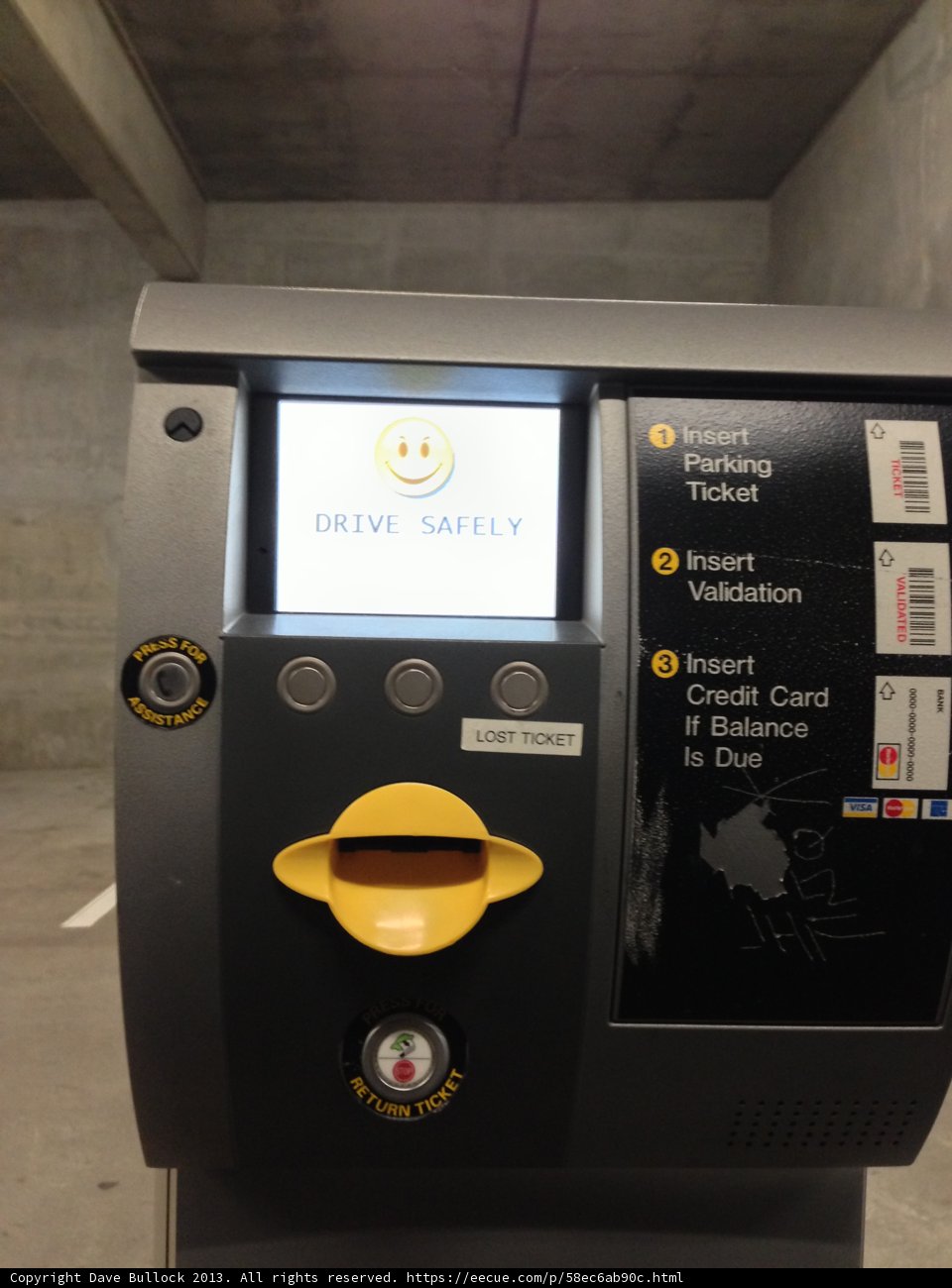 Smiling Parking Meter in Los Angeles