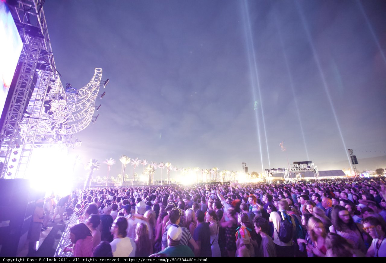 Electric Night at Coachella Music Festival