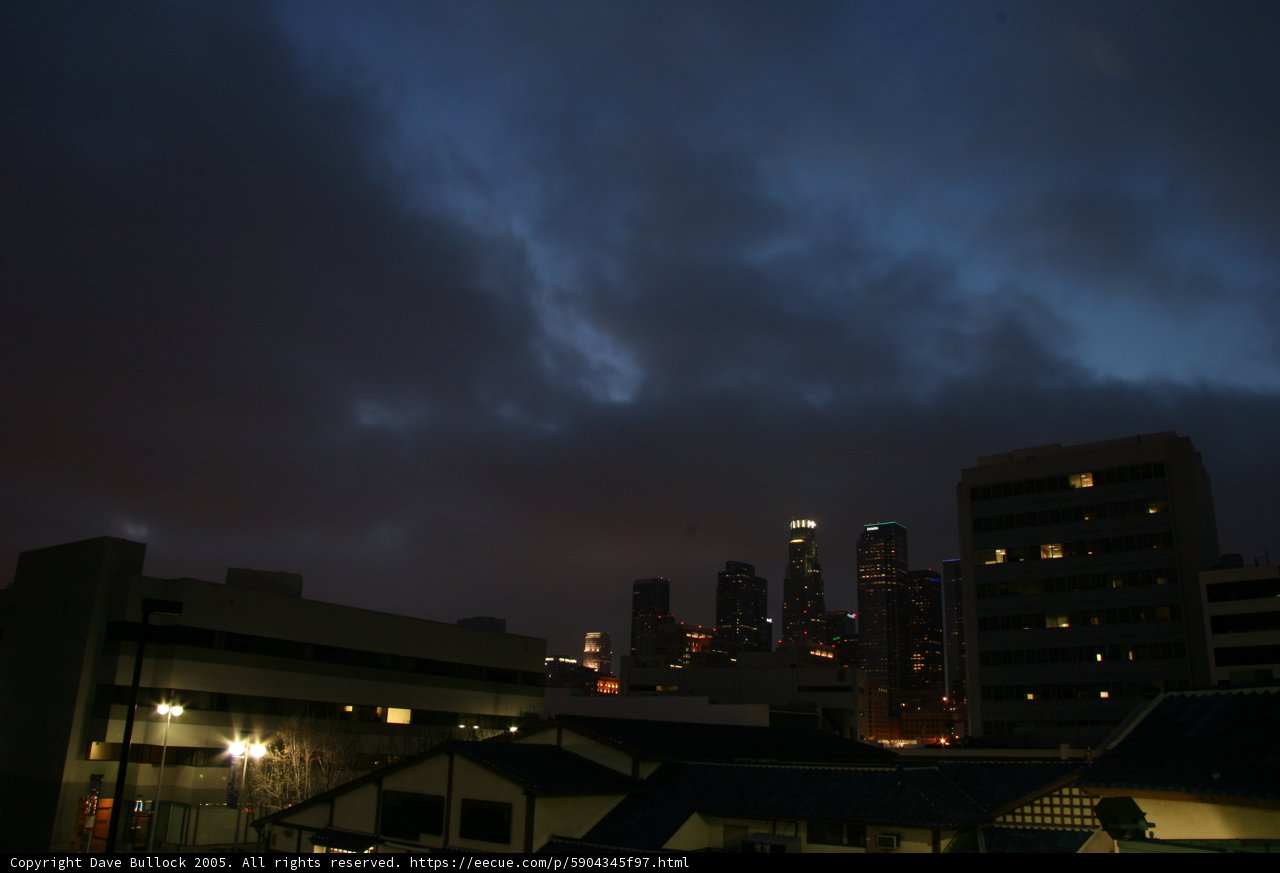 Los Angeles Metropolis at Night