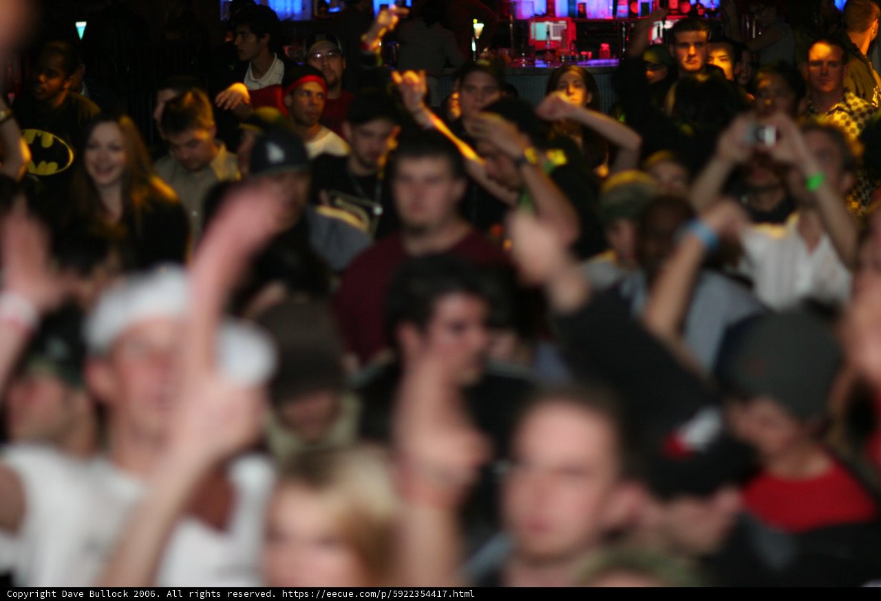 Bass Rush Nightclub Crowd