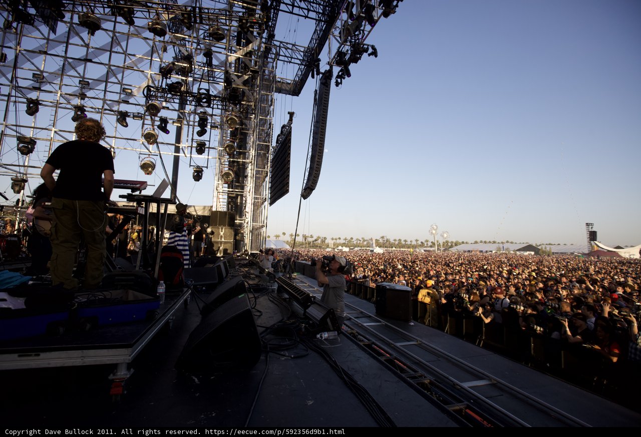 Rocking Out under the Blue Sky