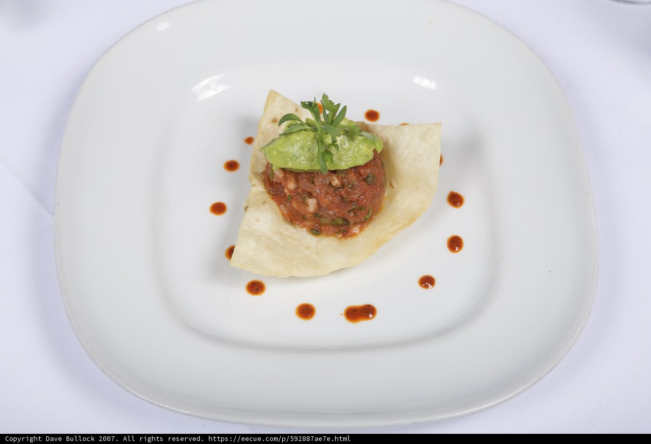 Delicious Food Presentation on a Plate