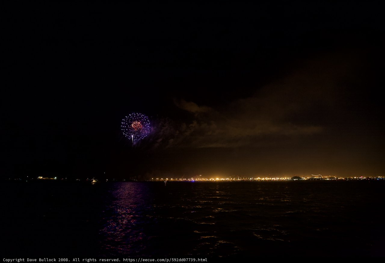Explosions of Color Across the Water