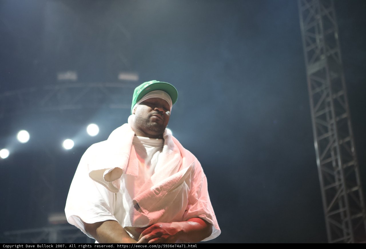 Solo Performance in Green Hat
