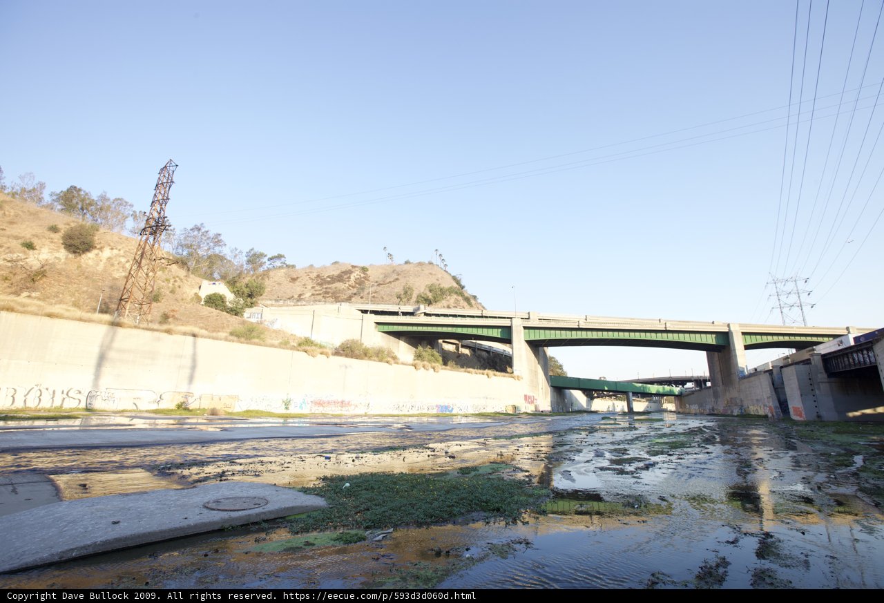 Overpass Bridge over LA River