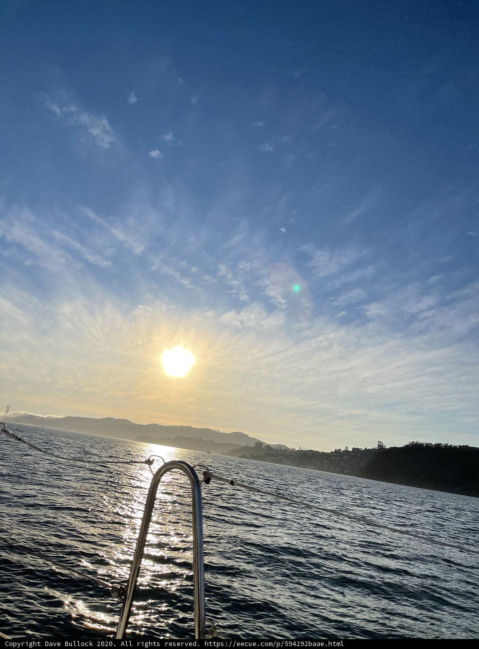 Serene Sunset in San Francisco Bay