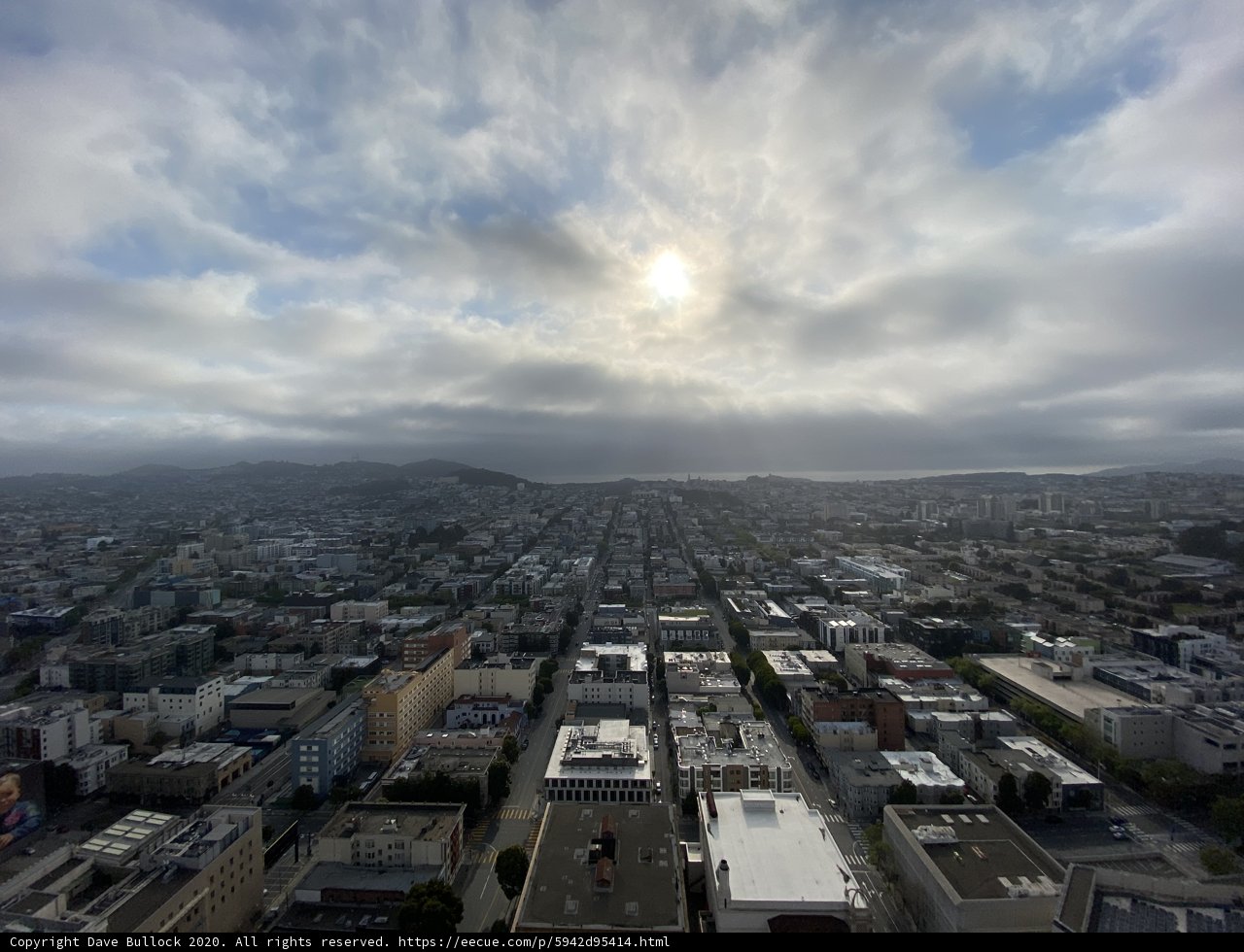 Cityscape View from Above