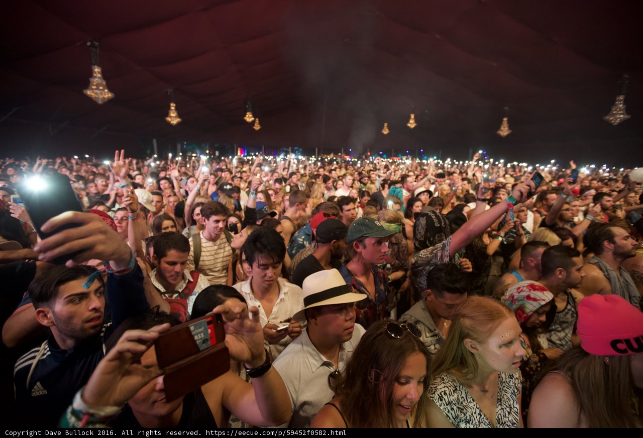 Coachella 2016 Music Festival Crowd