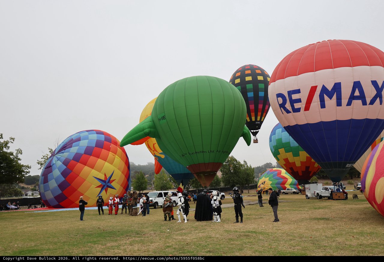 Star Wars Meets the Sky at Balloon Classic