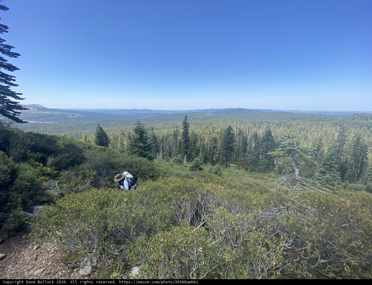 Trekking through the majestic scenery of Desolation Wilderness