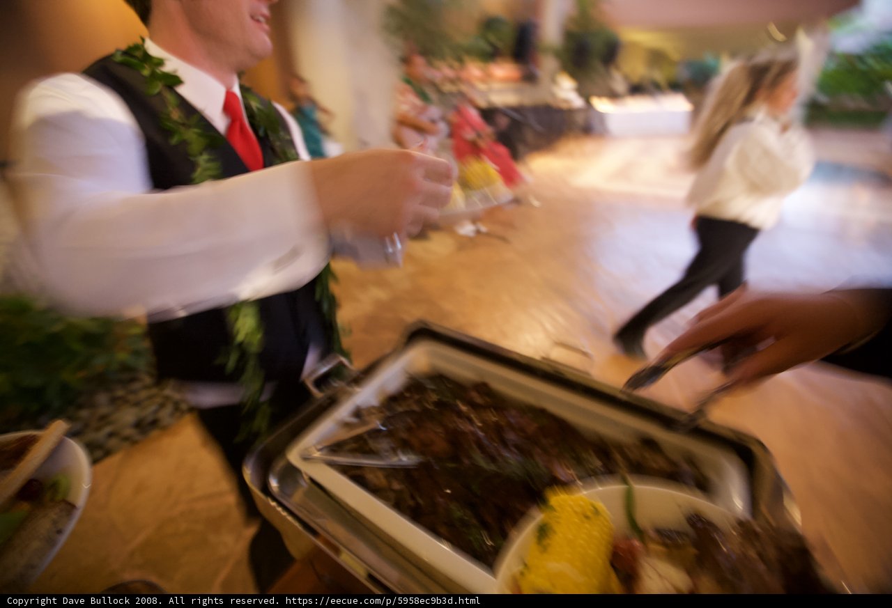 Lunch Buffet at the Hawaiian Cafeteria