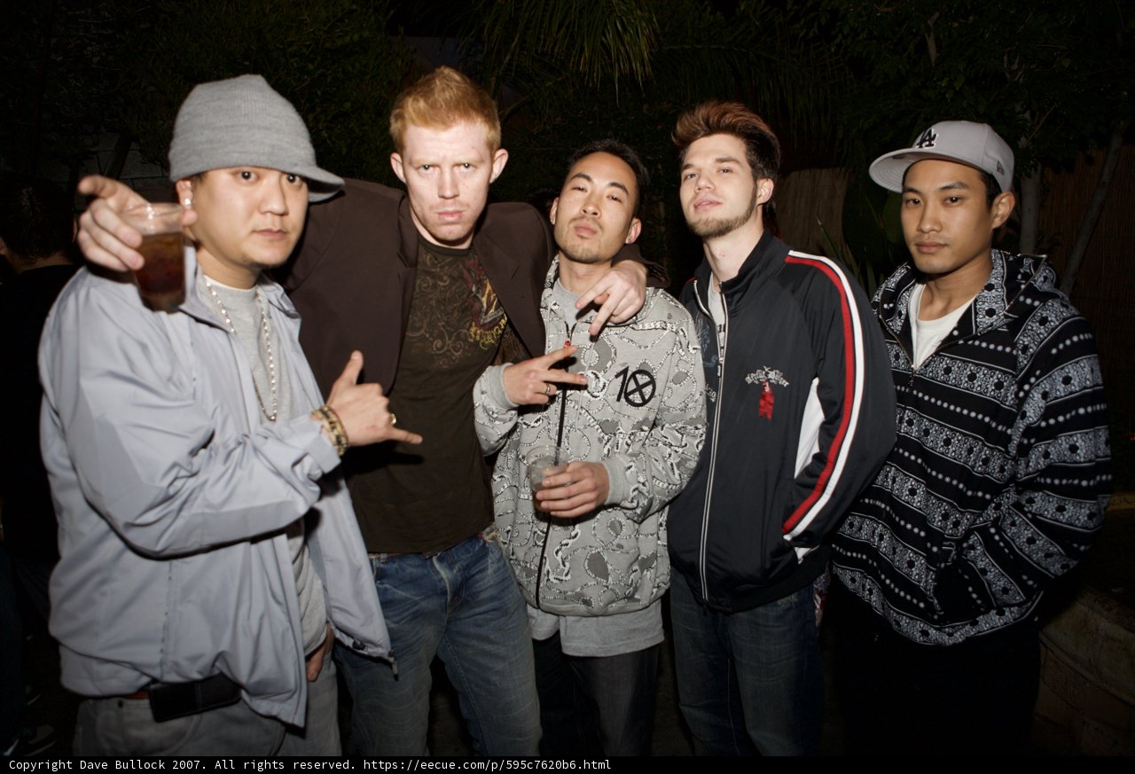 Fashionable Group of Young Men