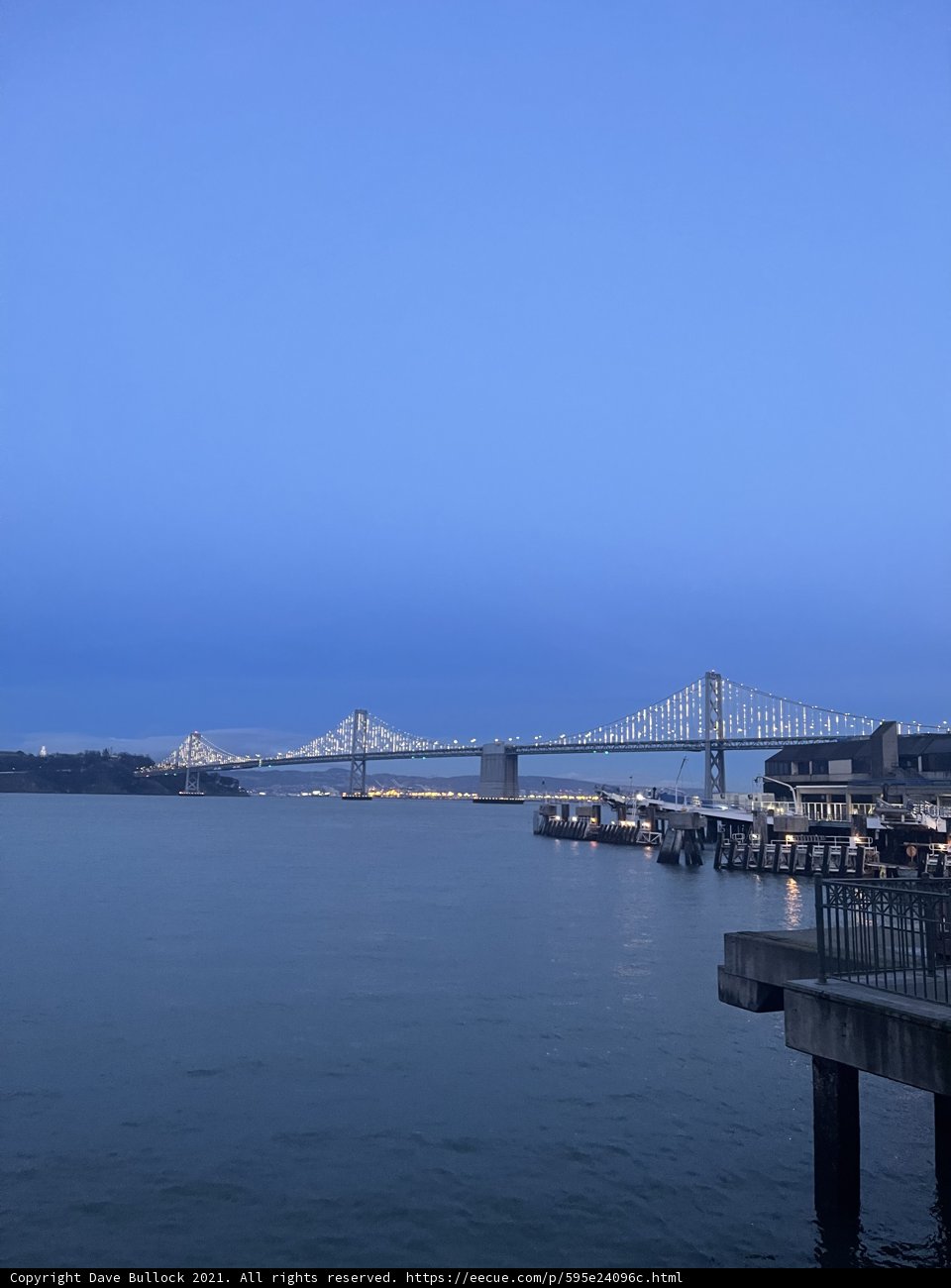 Bay Bridge Reflection