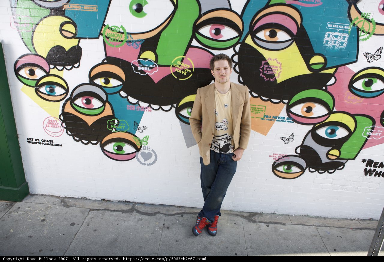 Colorful Mural in Urban Landscape