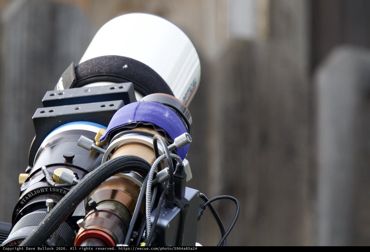 Professional Astronomical Instrumentation Close-Up Study