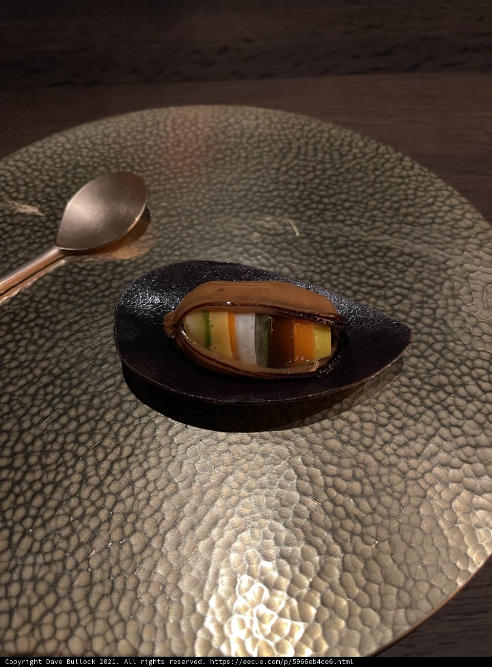 Sweet Treat on Elegant Tableware