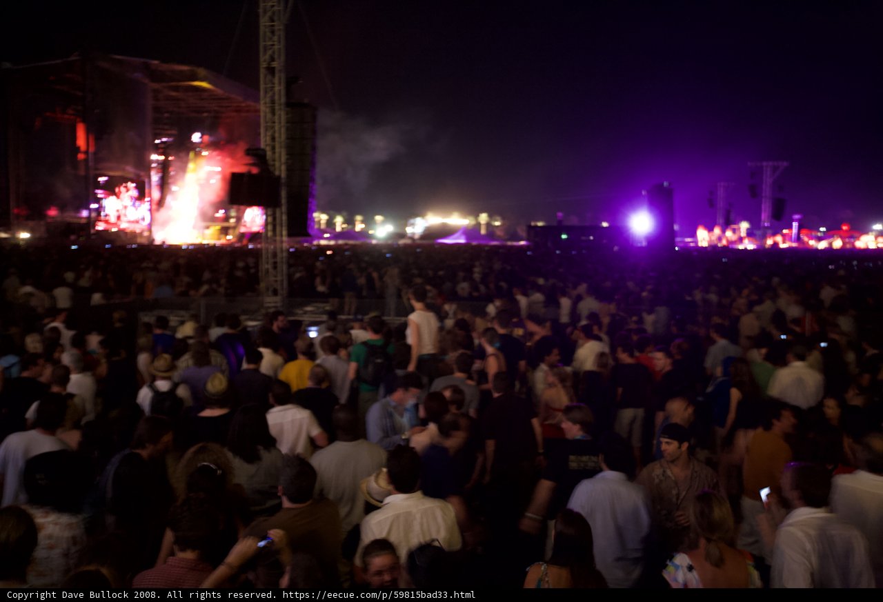 Rocking in the Night Sky at Coachella