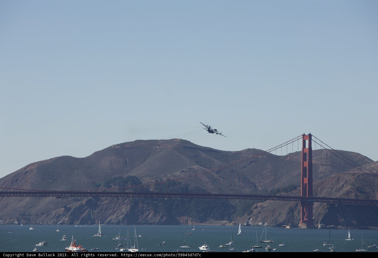 Fleet Week Aerial Spectacle Over San Francisco Bay