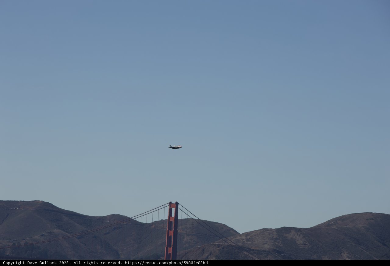 The Grandeur of Flight: A Spectacle Above San Francisco