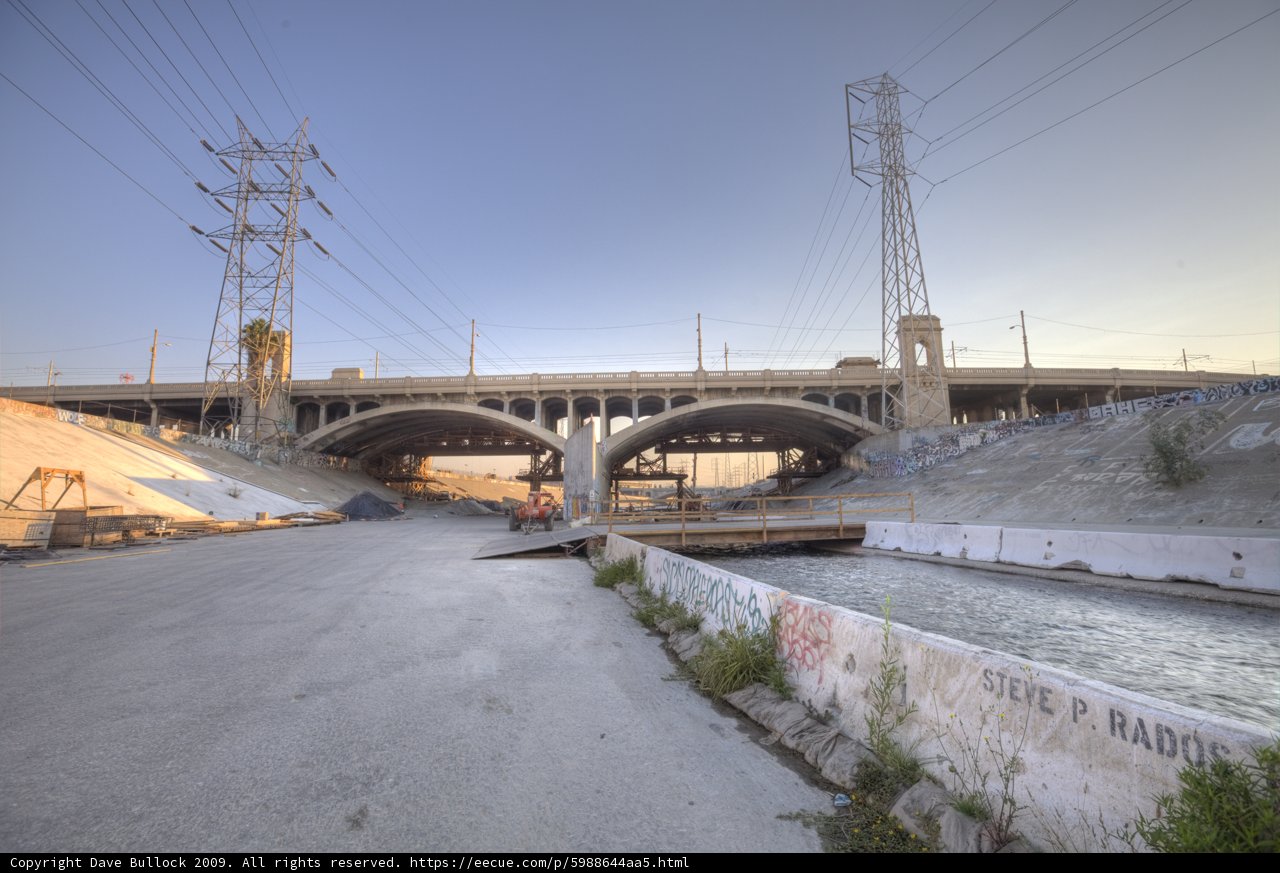 A Majestic Overpass Across the LA River