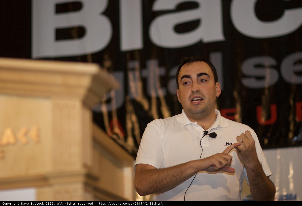 Captivating Speech on Blackberry Technology at Press Conference