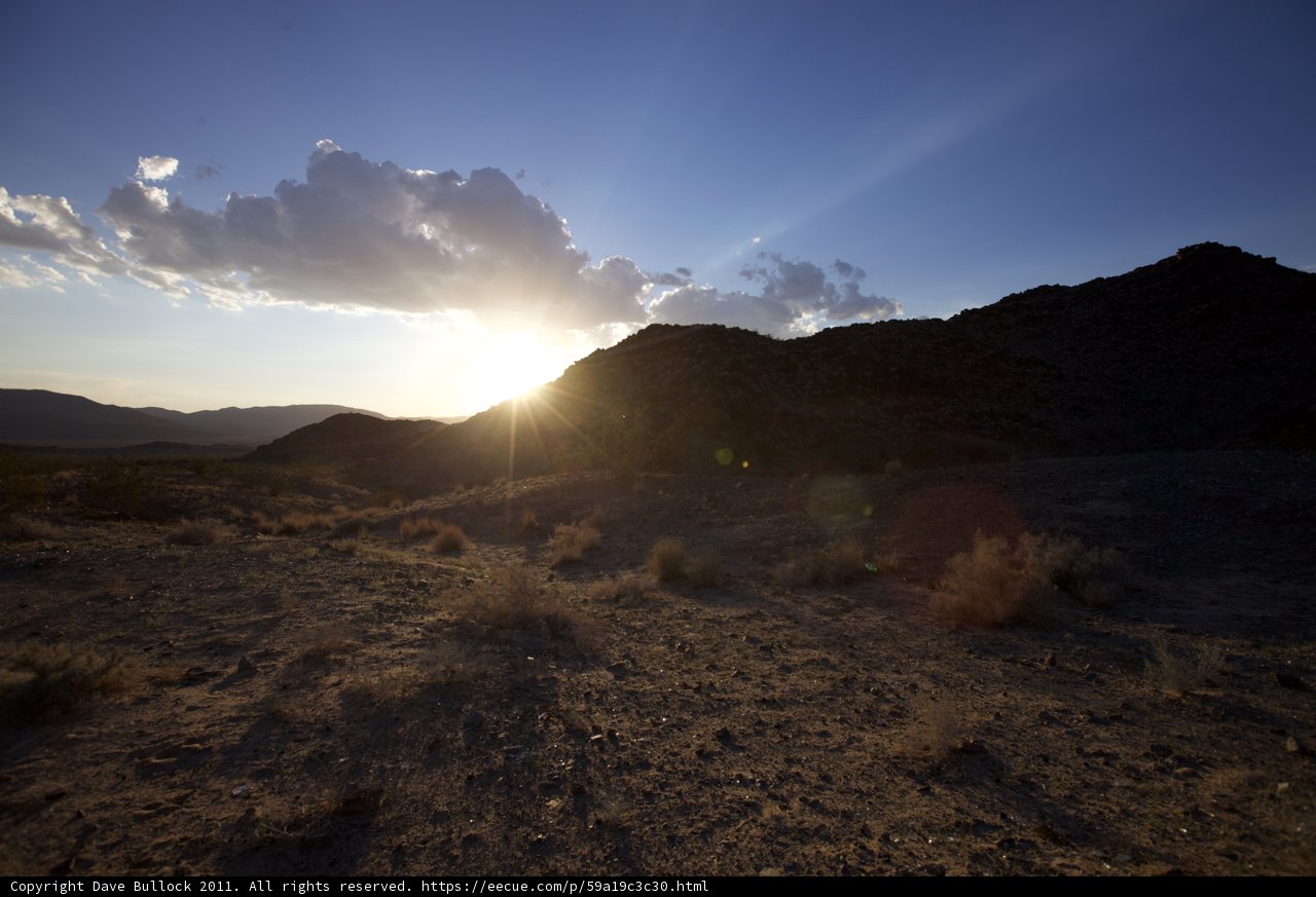 Desert Sunset Glow
