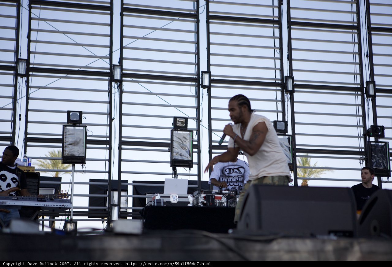 Pharoahe Monch: Energizing the Crowd with his Beats