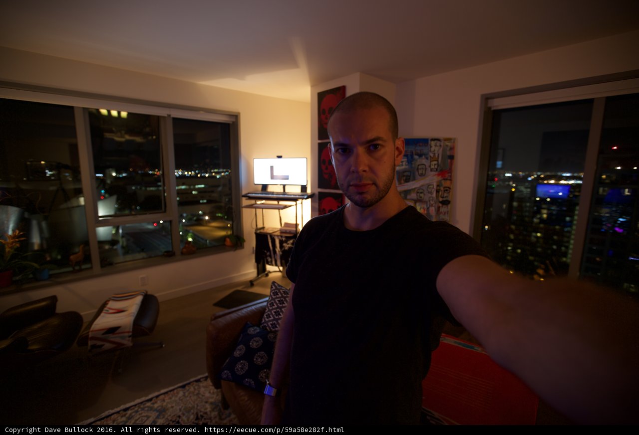 Selfie Time in the Living Room