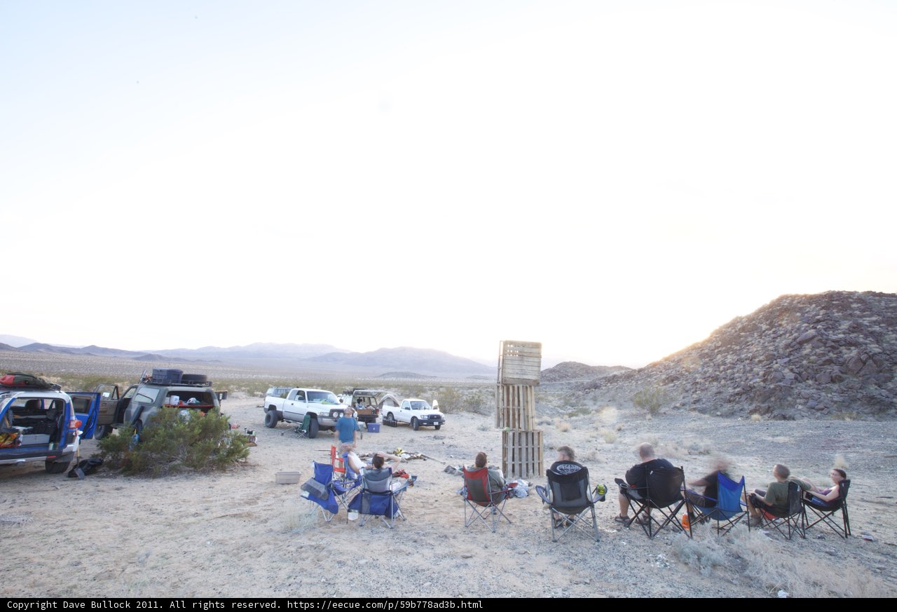 Desert Campfire Gathering