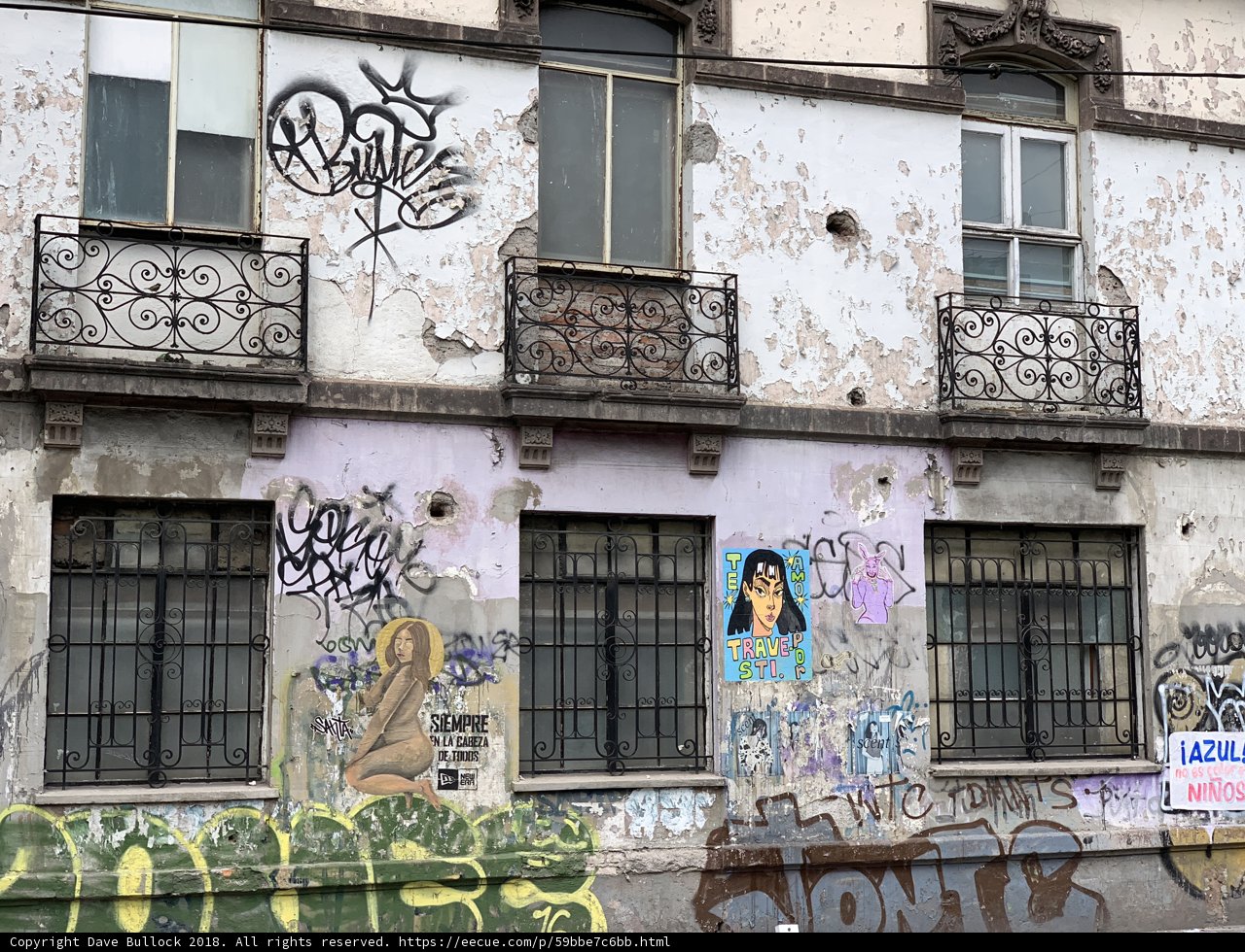 Colorful Expression on Urban Walls