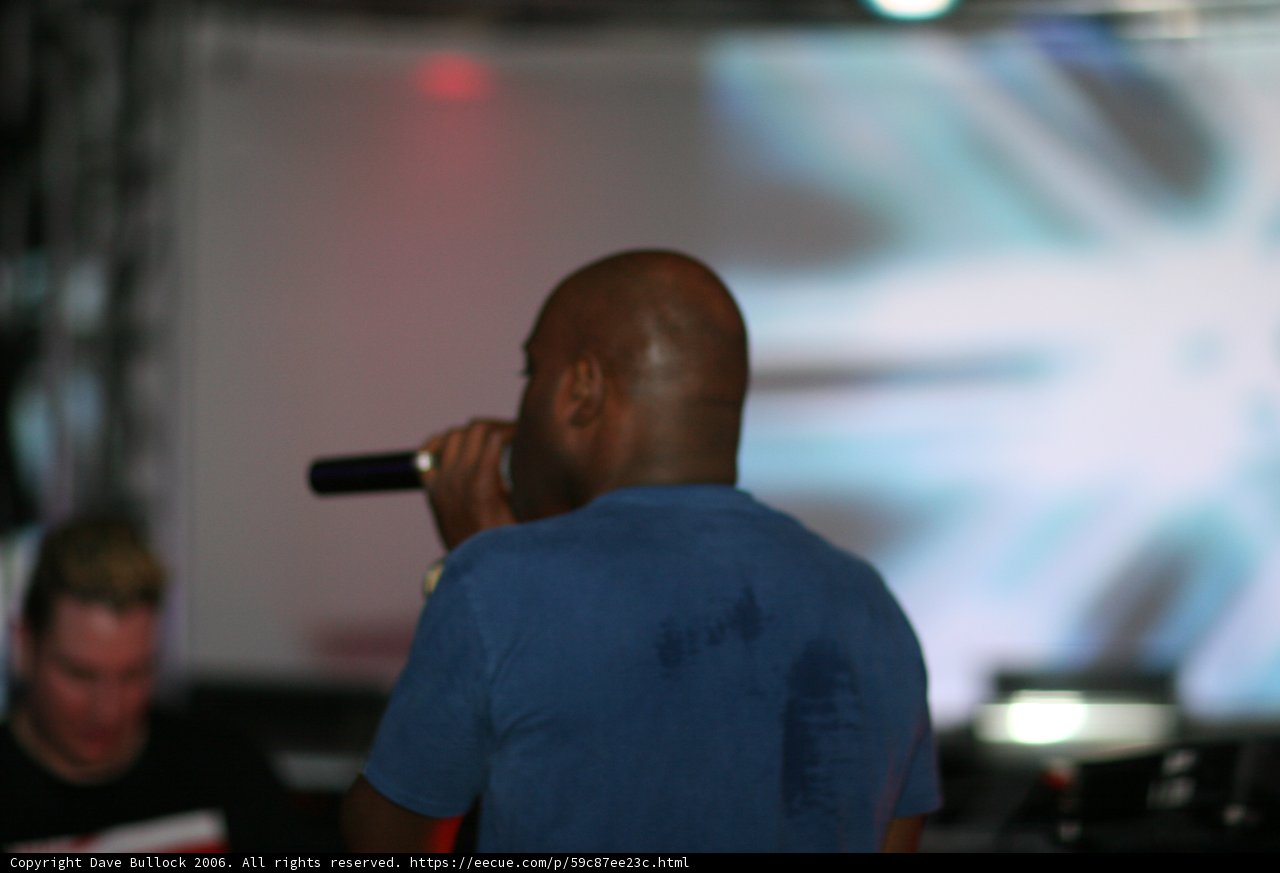 The Entertainer on Stage