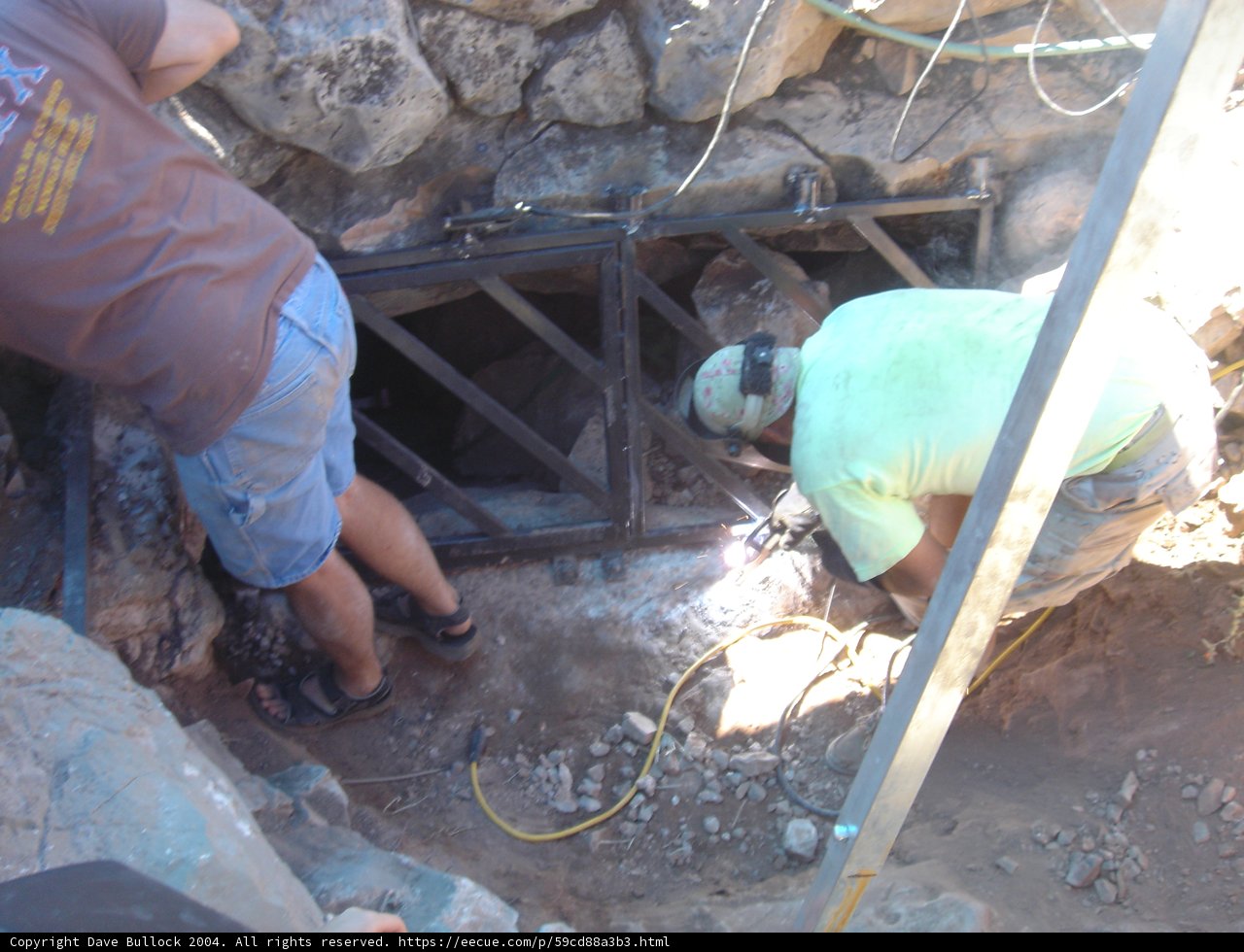 Metalgate Repair in the Archaeological Site