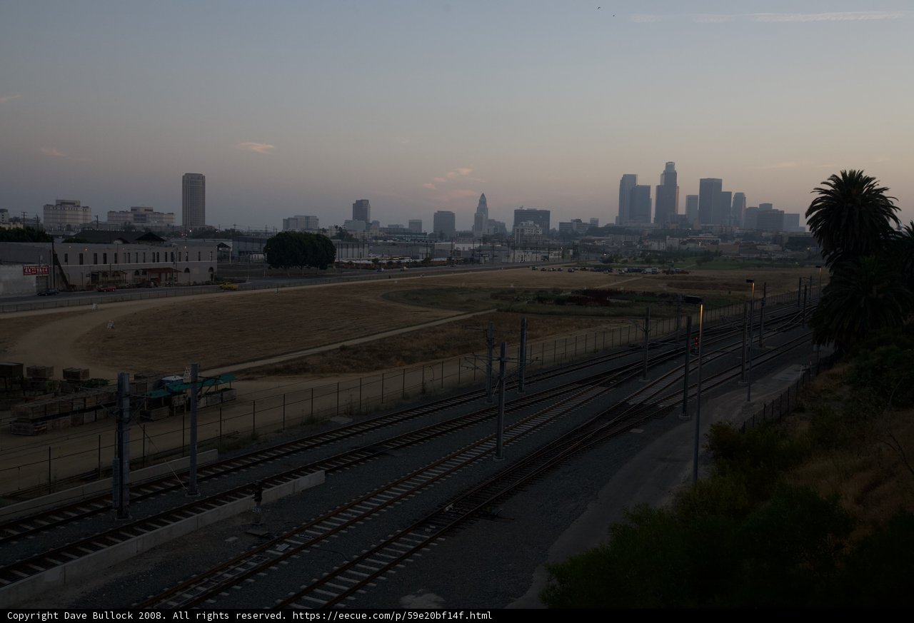 Metropolis Skyline from the Railway