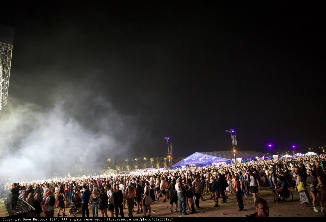 Nighttime Revelry at Coachella 2024