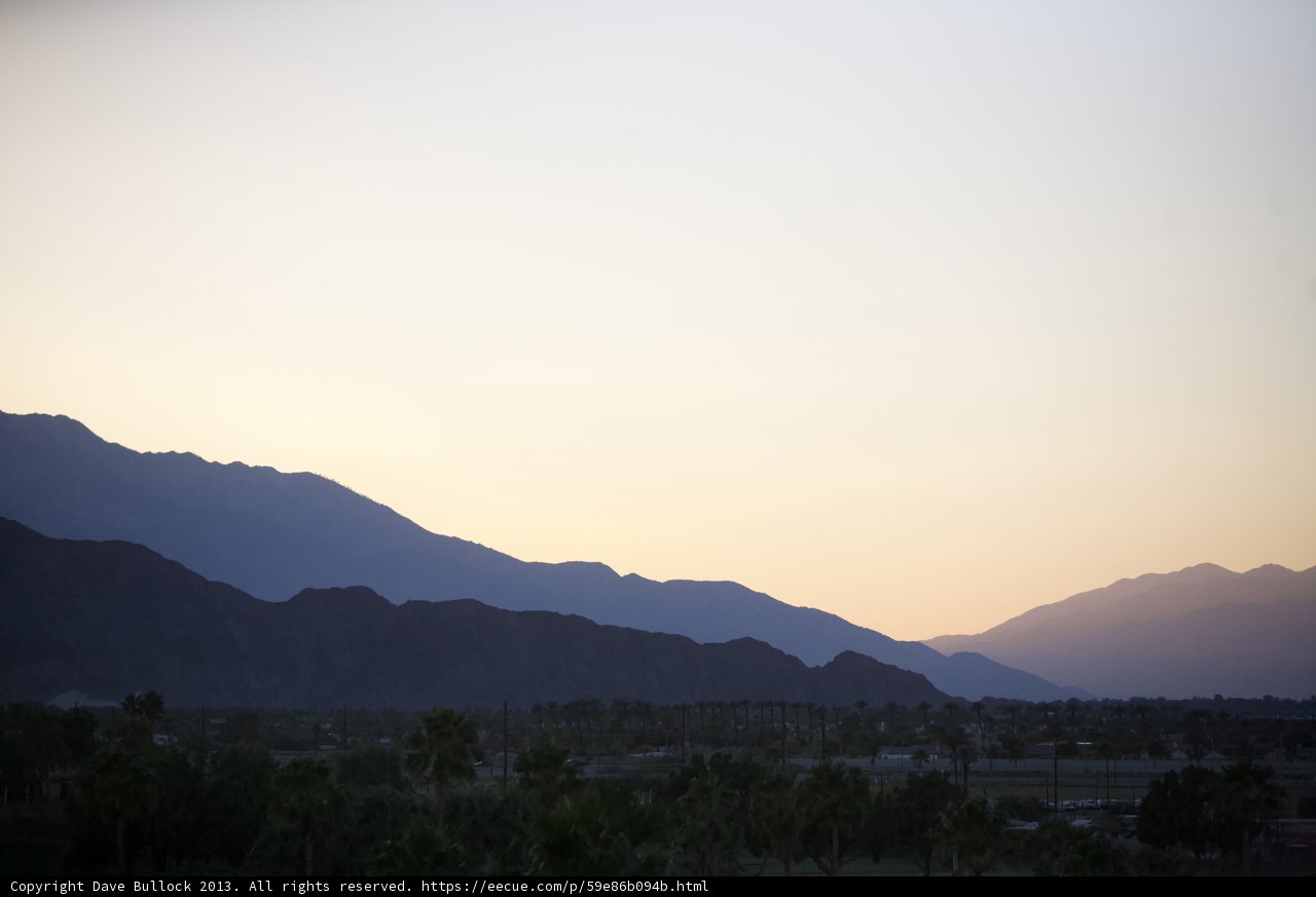 Majestic Mountain Range at Sunset