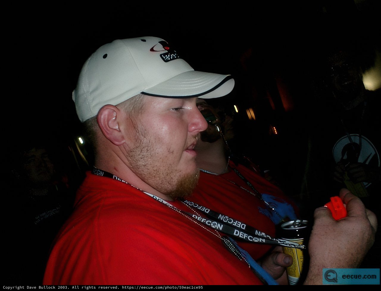 Red Shirt, White Hat