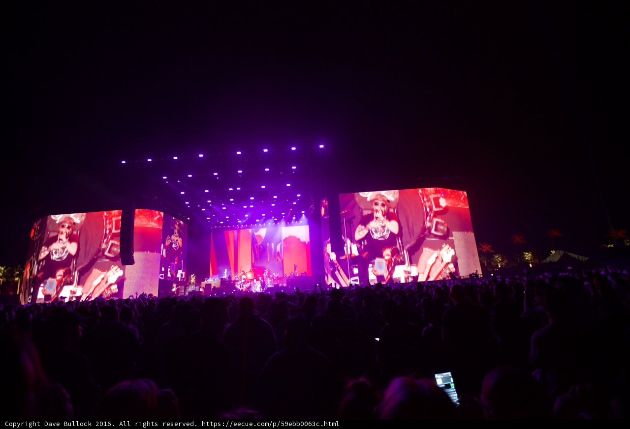 Rocking the Night Away at Coachella