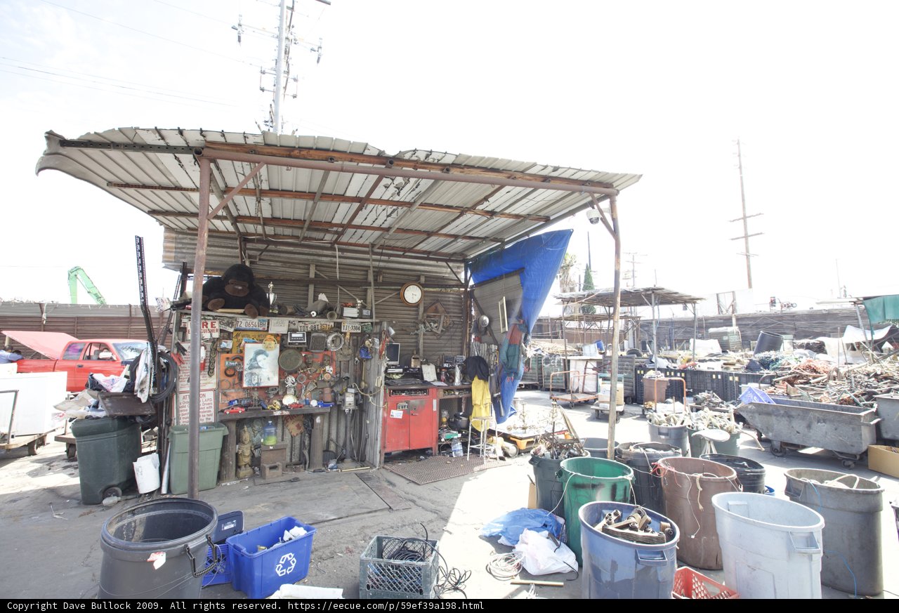 Trash-filled Shopfront