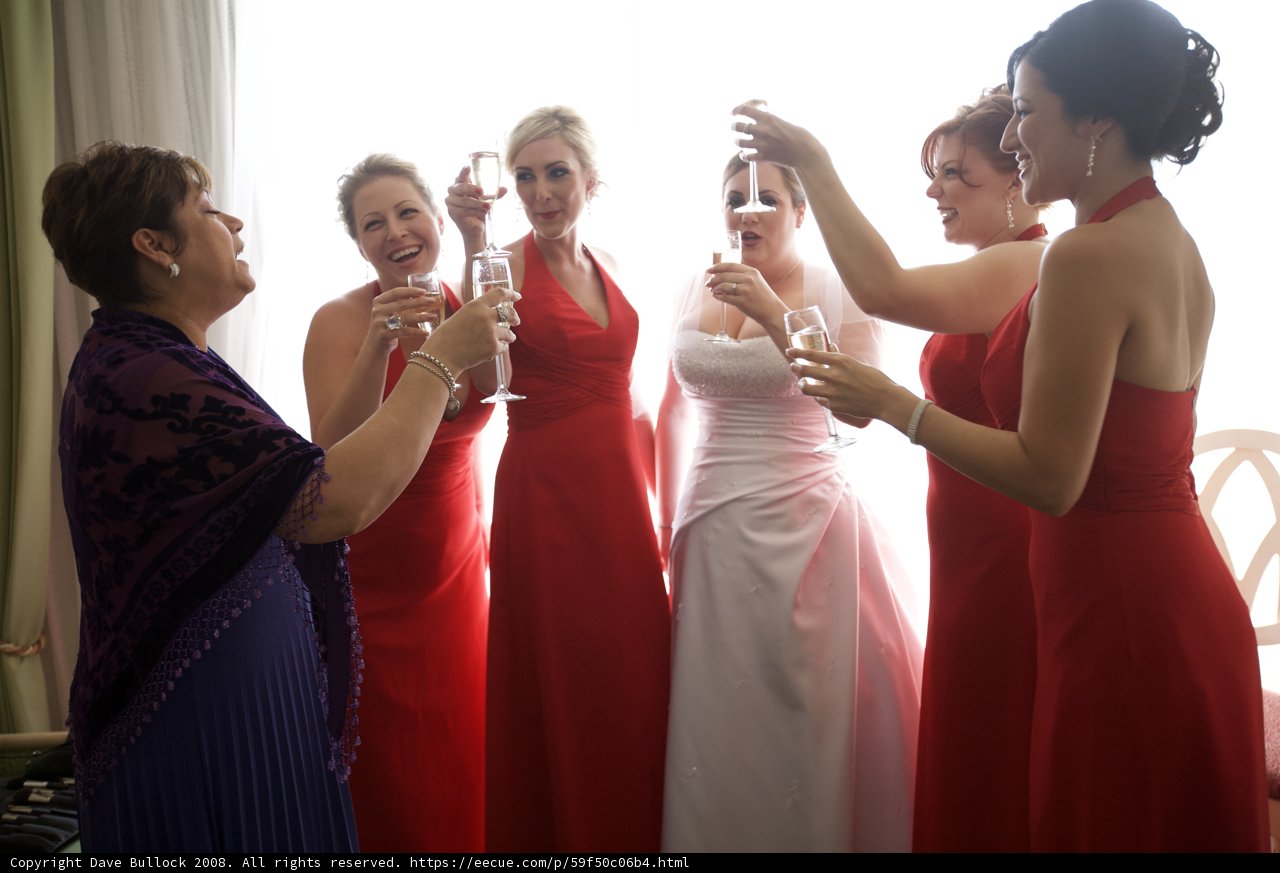 Ladies in Red: A Toast to Elegance