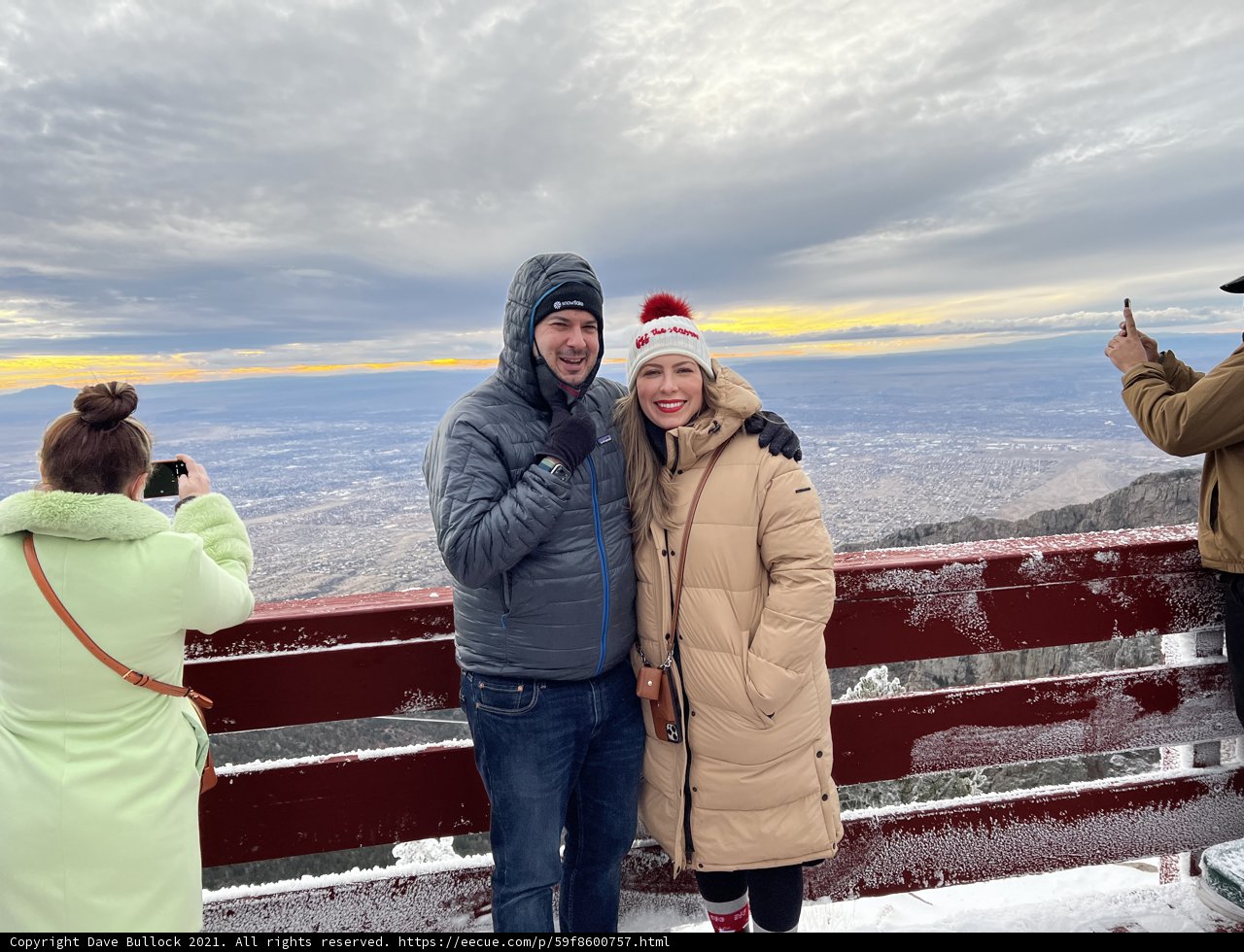 Taking in the View: A Mountain Top Selfie