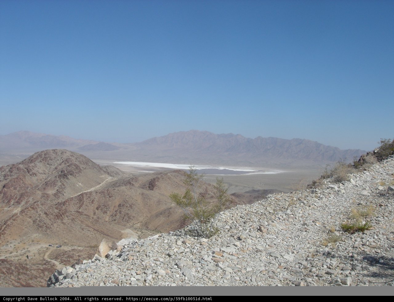 Majestic View of Mountains and Desert
