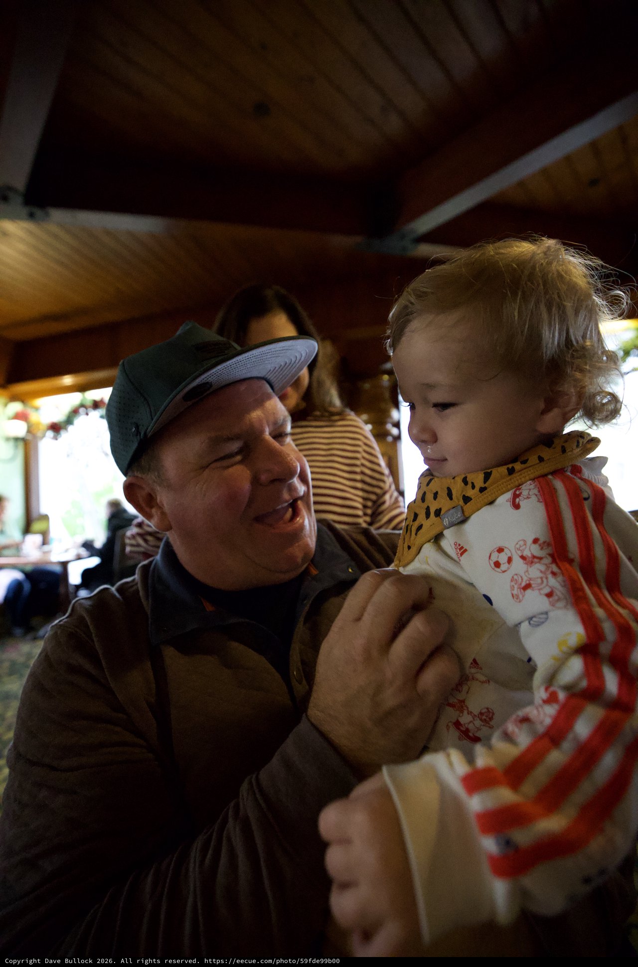 Joyful Moment Between Generations at Madonna Inn