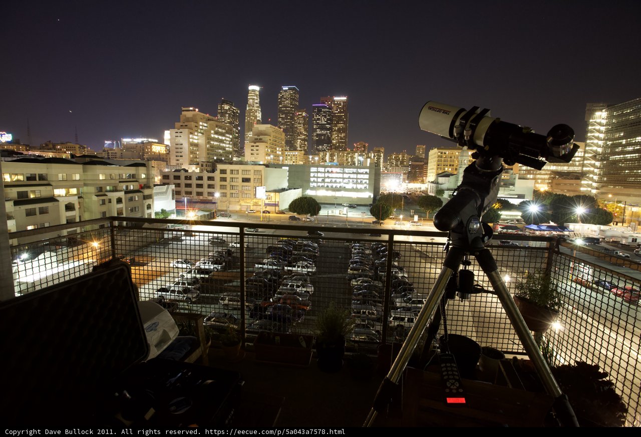 Sky gazing in the urban jungle