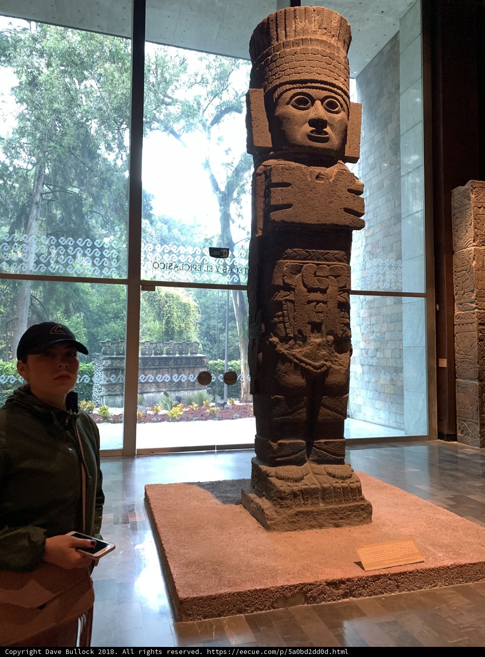 Standing Before the Ancient Pillar