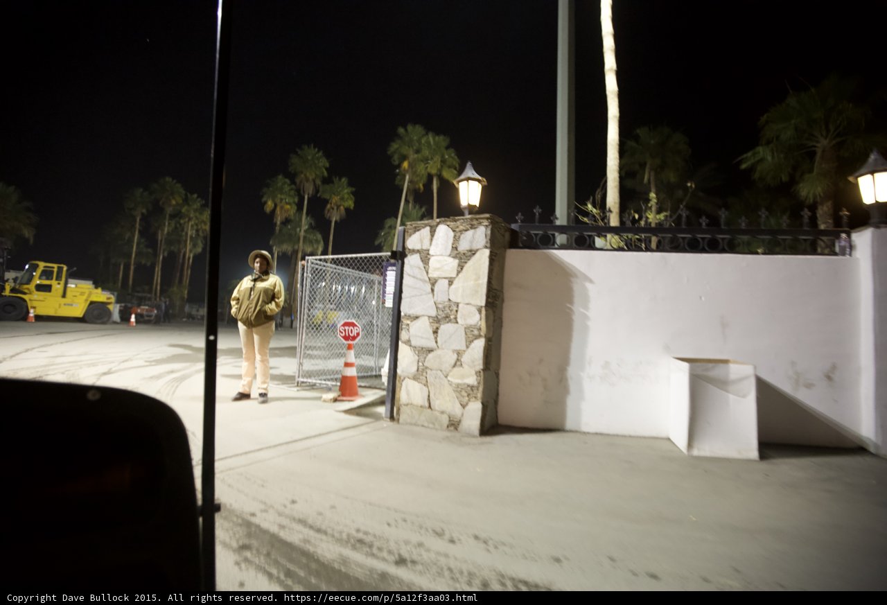 Lone Figure at Night