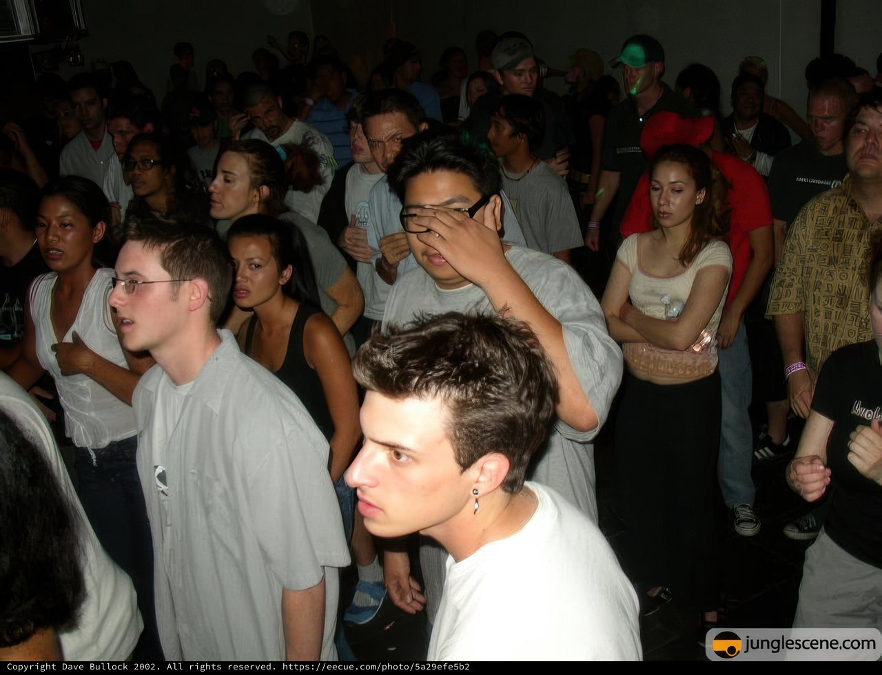 Crowd Gathering in Nightclub