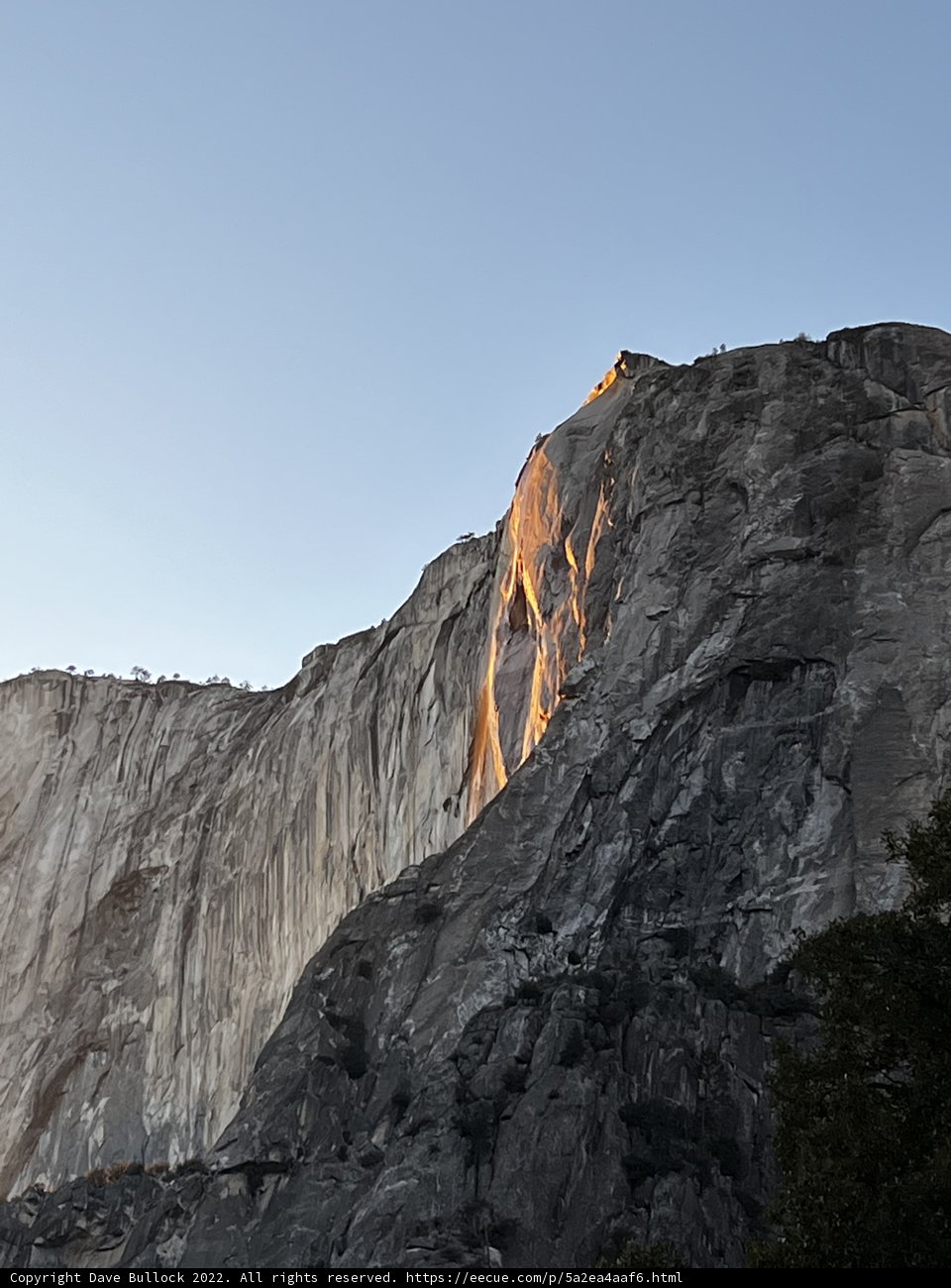 Half Dome at Sunset