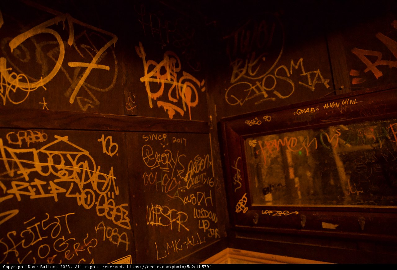 Urban Artistry - Chinatown Bathhouse Graffiti