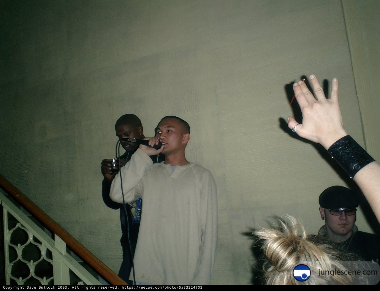 Entertainer on Stairway