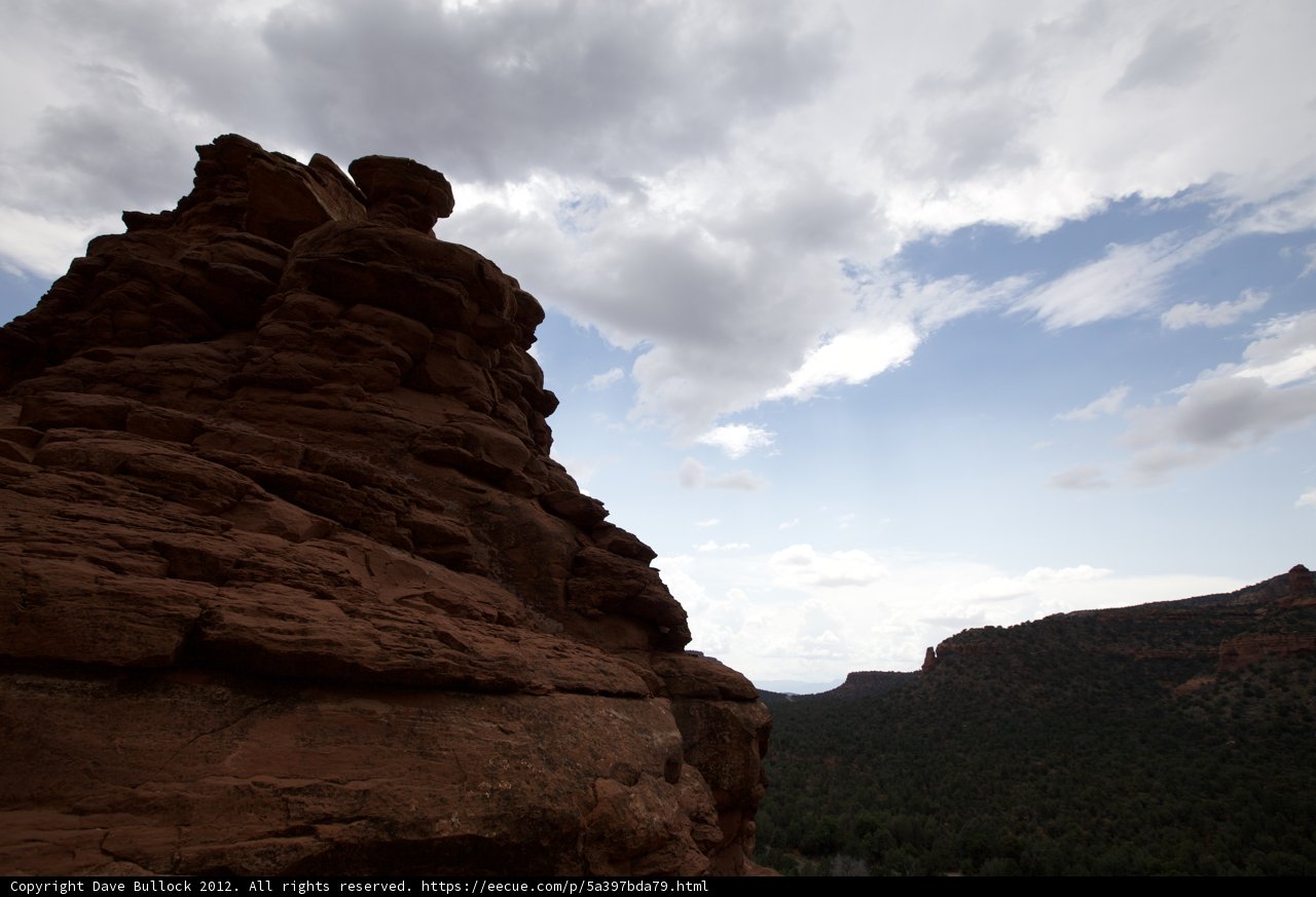Majestic Cliff Formation in Sedona